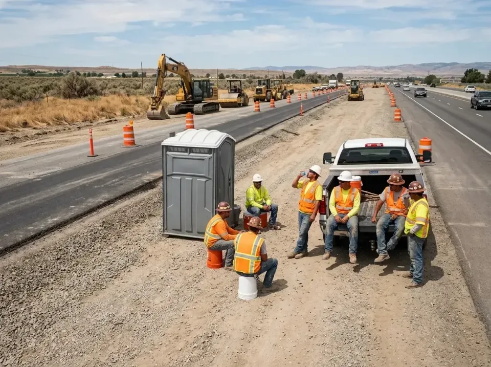 highway-road-construction-crew-007 — frequently asked questions, Porta Potty and Restroom Rentals in Pleasant Hill, IA